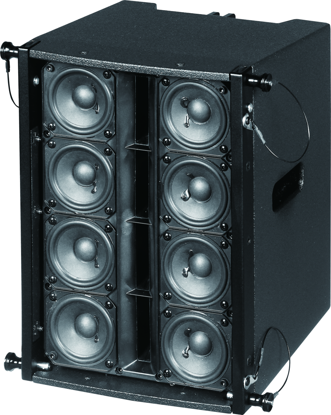  8x3" 200W portable integrated line array speaker